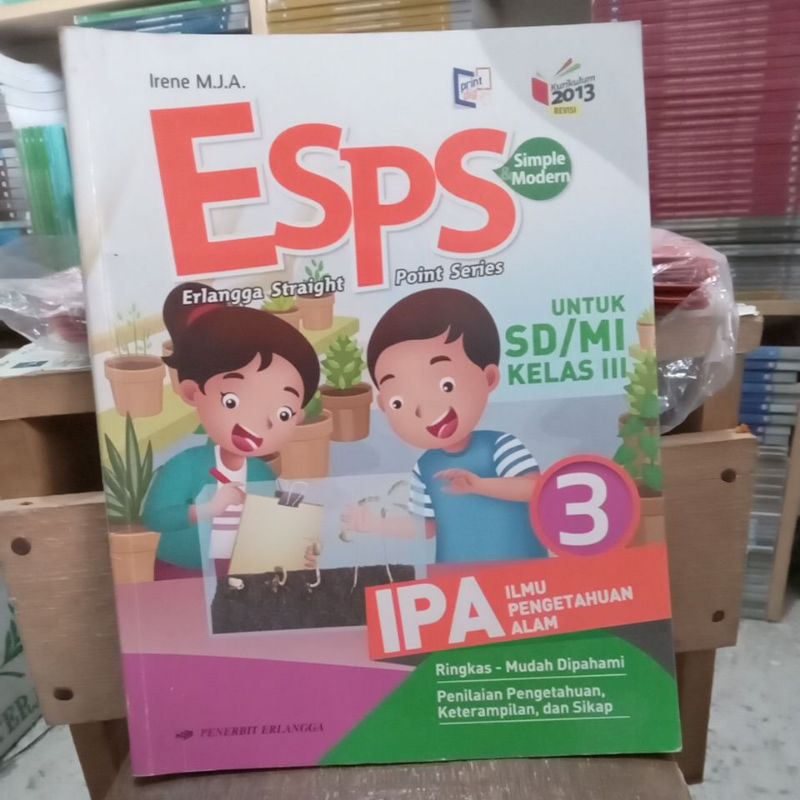 Jual Esps Ipa Kelas Iii Sd Kurikulum Revisi Shopee Indonesia