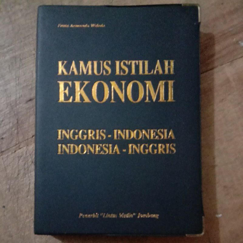 Jual KAMUS ISTILAH EKONOMI INGGRIS INDONESIA INDONESIA