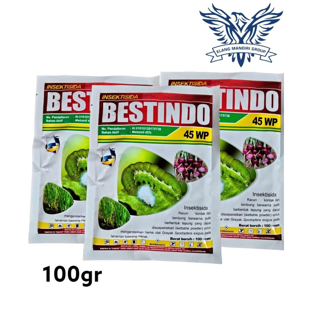 Jual Bestindo 100 Gram Insektisida Metomil 45 Basmi Ulat Grayak Ampuh