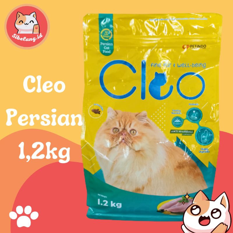 Jual Cleo Persian Makanan Kucing Kg Anti Hairball Shopee Indonesia