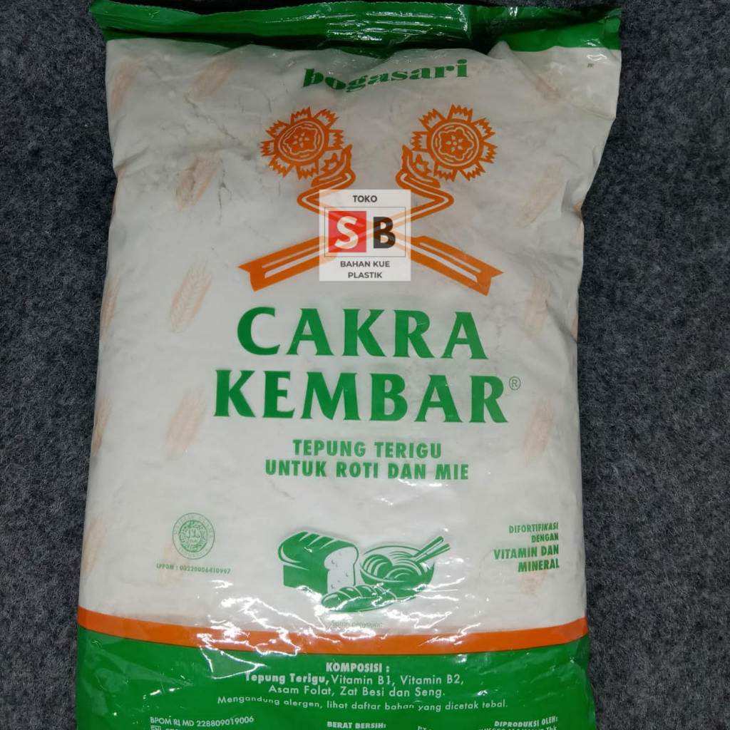 Jual Tepung Terigu Cakra Kembar Ekonomis Protein Tinggi Kg Tepung