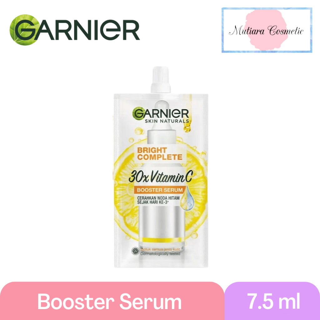 Jual Garnier Bright Complete X Vitamin C Booster Serum Sachet Ml