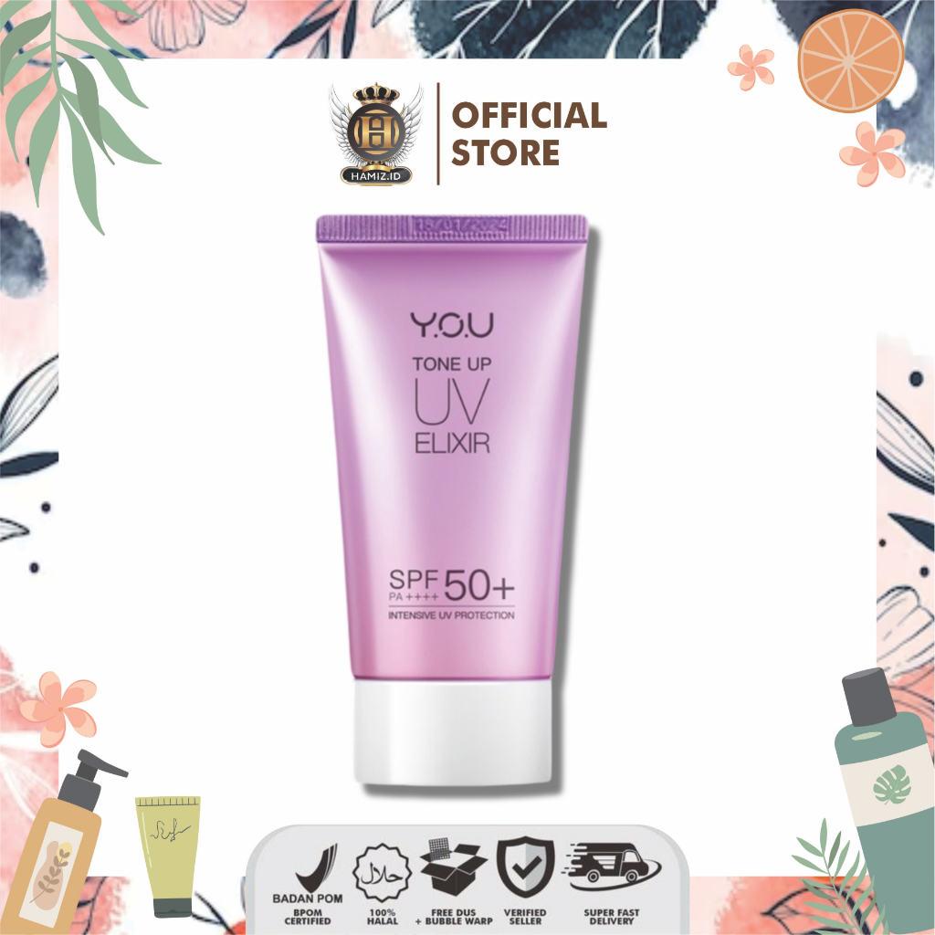 Jual You Tone Up Uv Elixir Spf Pa Sunscreen Shopee Indonesia