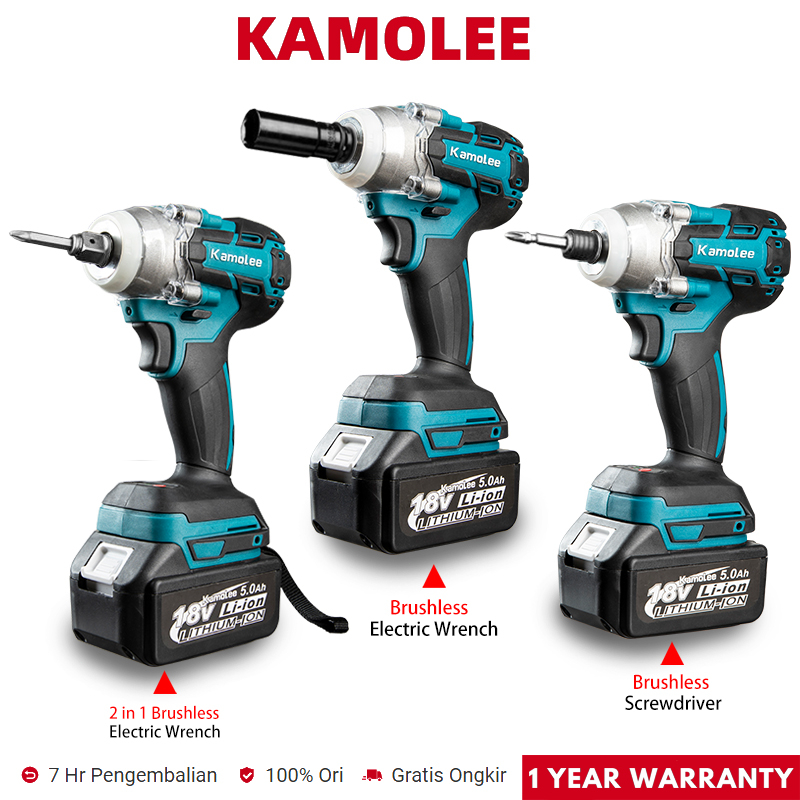 Jual Kamolee Dtw V N M Brushless Cordless Impact