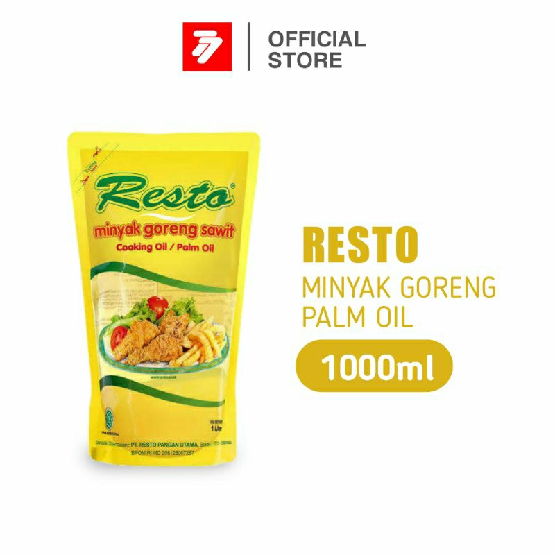 Jual Resto Minyak Goreng Premium Palm Oil Refill Pouch 1 L Shopee