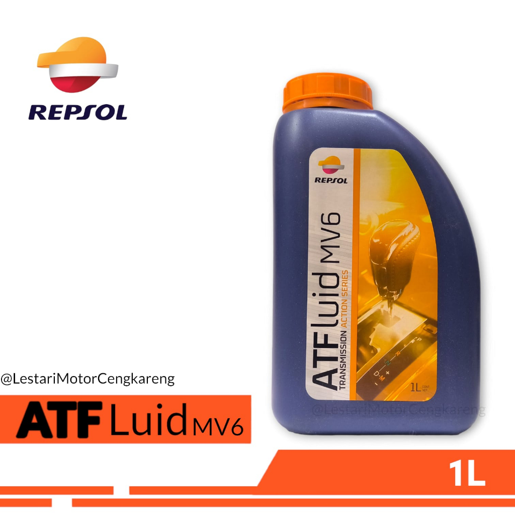 Jual REPSOL ATF FLUID MV6 FULLY SYNTHETIC OLI TRANSMISI MATIC DEXRON VI