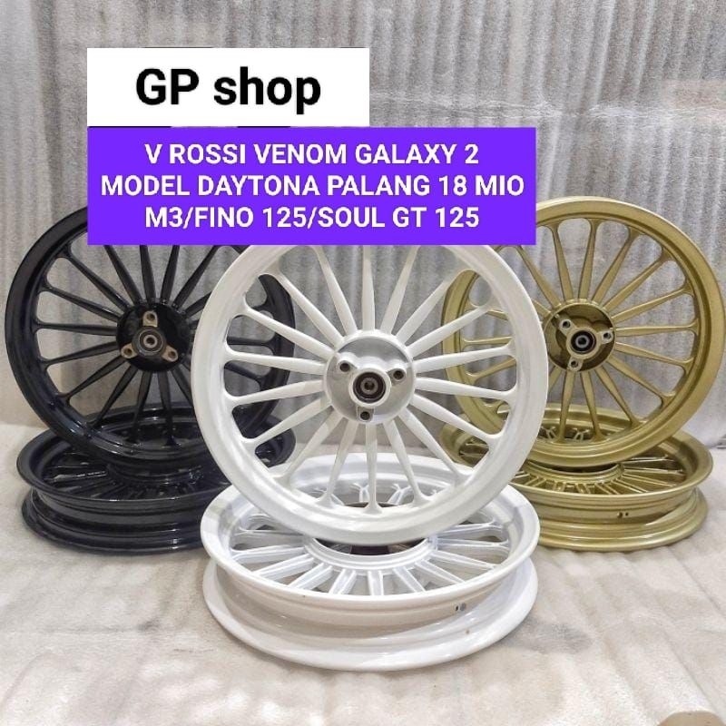 Jual VELG RACING XEON MIO M3 FINO 125 SOUL GT 125 GEAR 125 V ROSSI