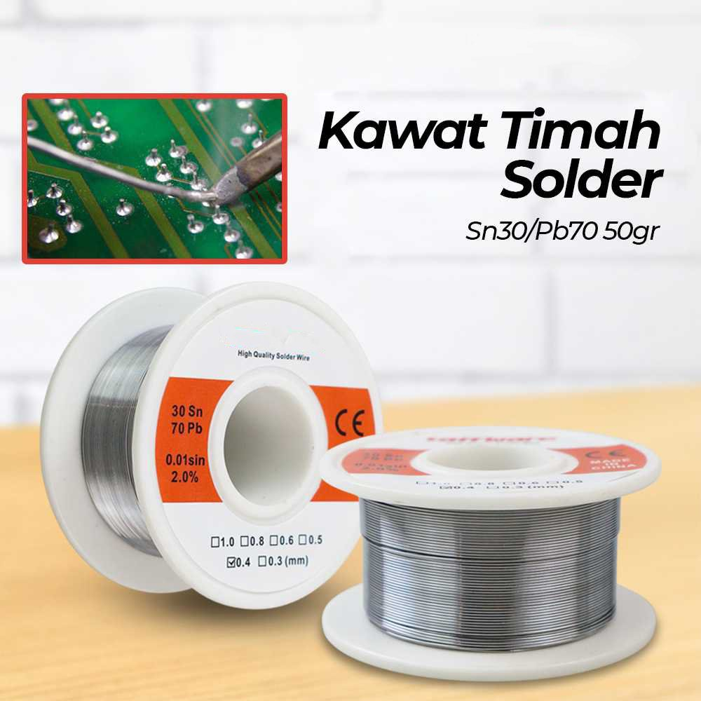 Jual Kawat Timah Solder Las Sn Pb Gr Shopee Indonesia