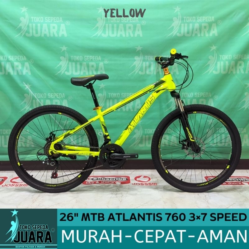 Jual Sepeda Gunung Atlantis Mtb Inch Solo Raya