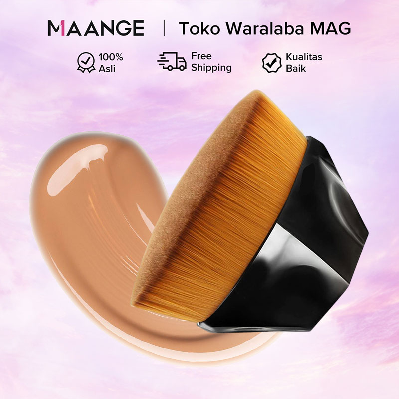 Jual MAANGE 1pc Original Professional Foundation Kuas Lembut Ukuran