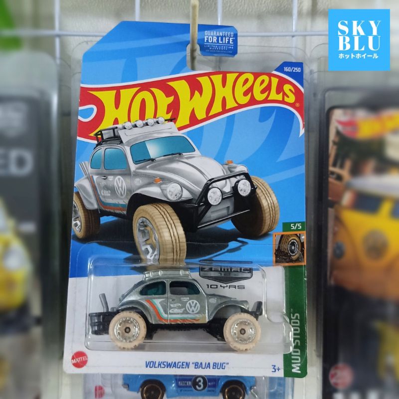 Jual Hot Wheels Volkswagen Baja Bug Zamac Mud Studs Series Shopee