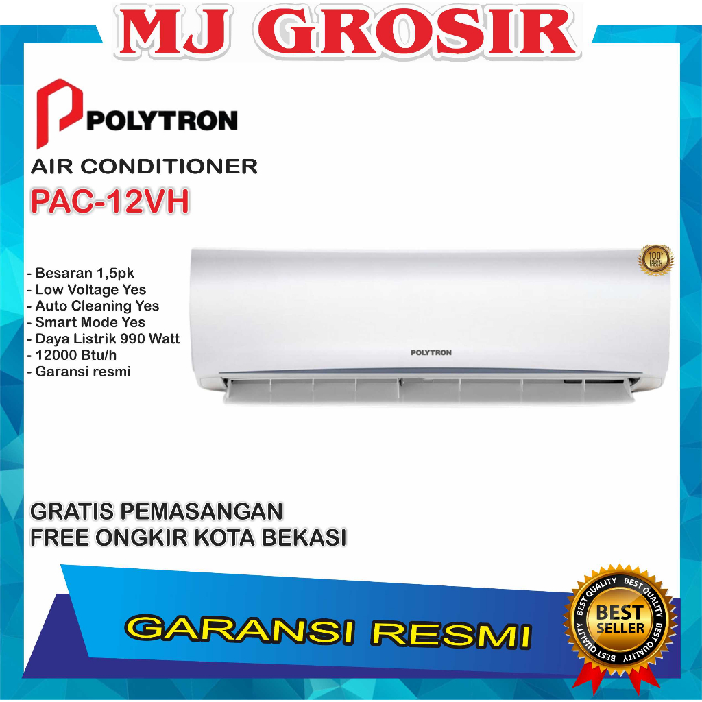 Jual Ac Polytron Pac Vh Pk Pk Pasang Neuva Ice Deluxe