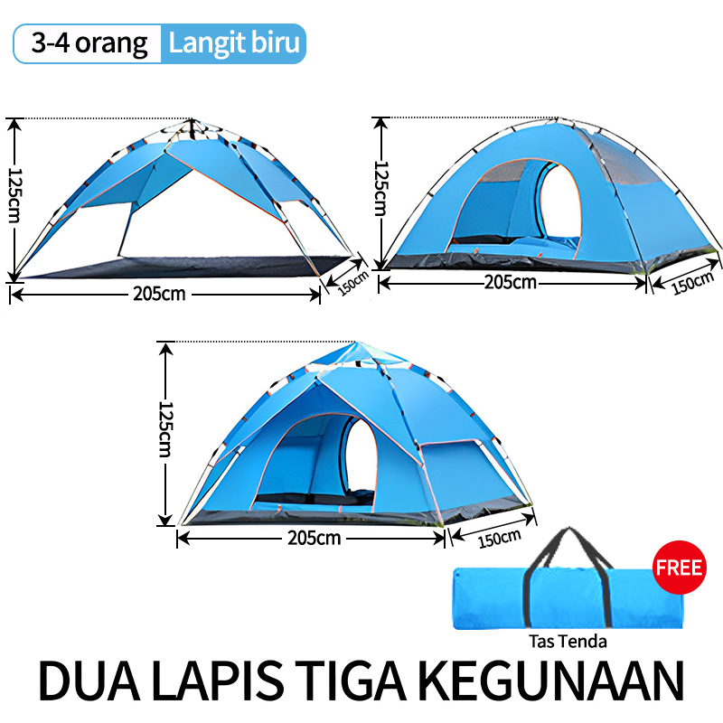 Jual Ebuy Tenda Camping Tenda Gunung Orang Tenda Lipat Portable