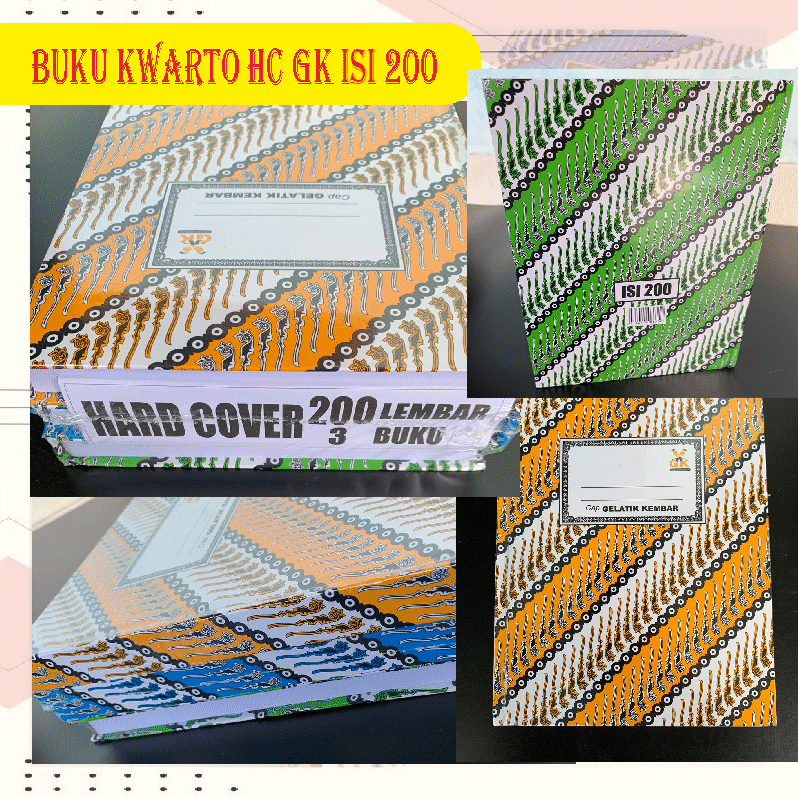 Jual Buku Kwarto Hard Cover Gk Isi Ukuran A Shopee Indonesia