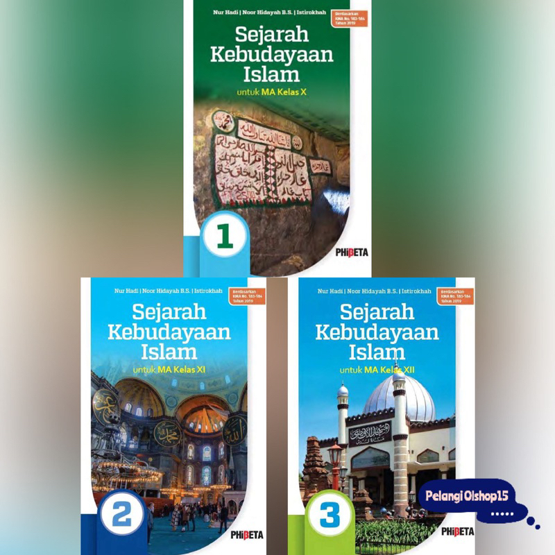 Jual Buku Sejarah Kebudayaan Islam Ma Kelas Kurikulum Kma