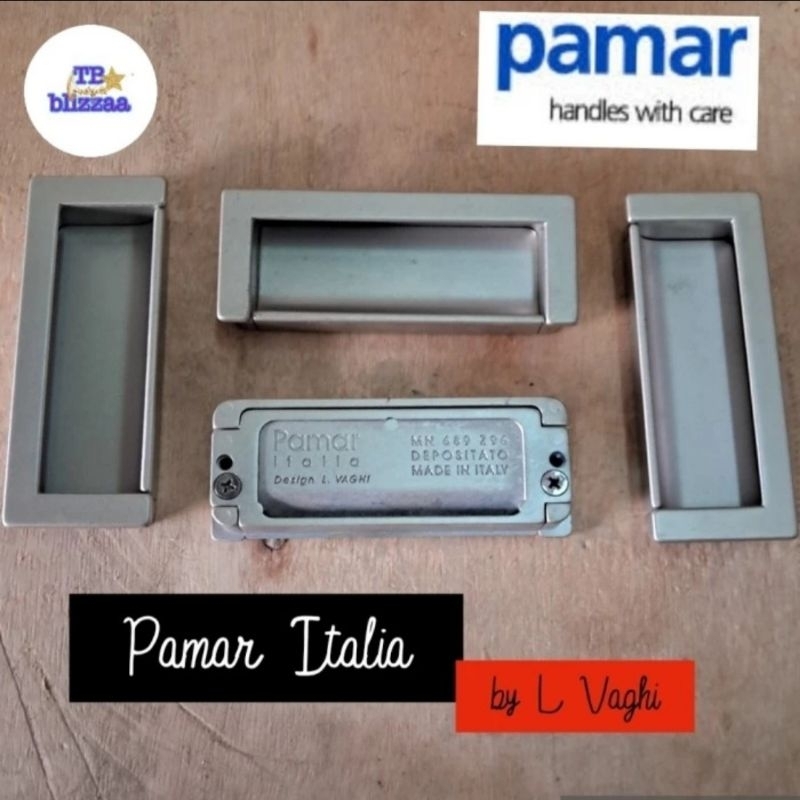 Jual Handle Tanam Pamar Italy Gagang Laci Lemari Pintu Sliding Hendel