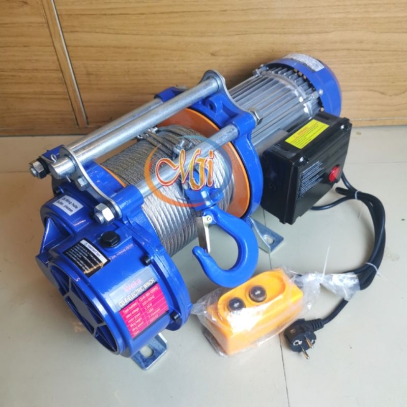 Jual Electrik Winch Hoist Ton Sling Meter Weka Germany Wire Rope