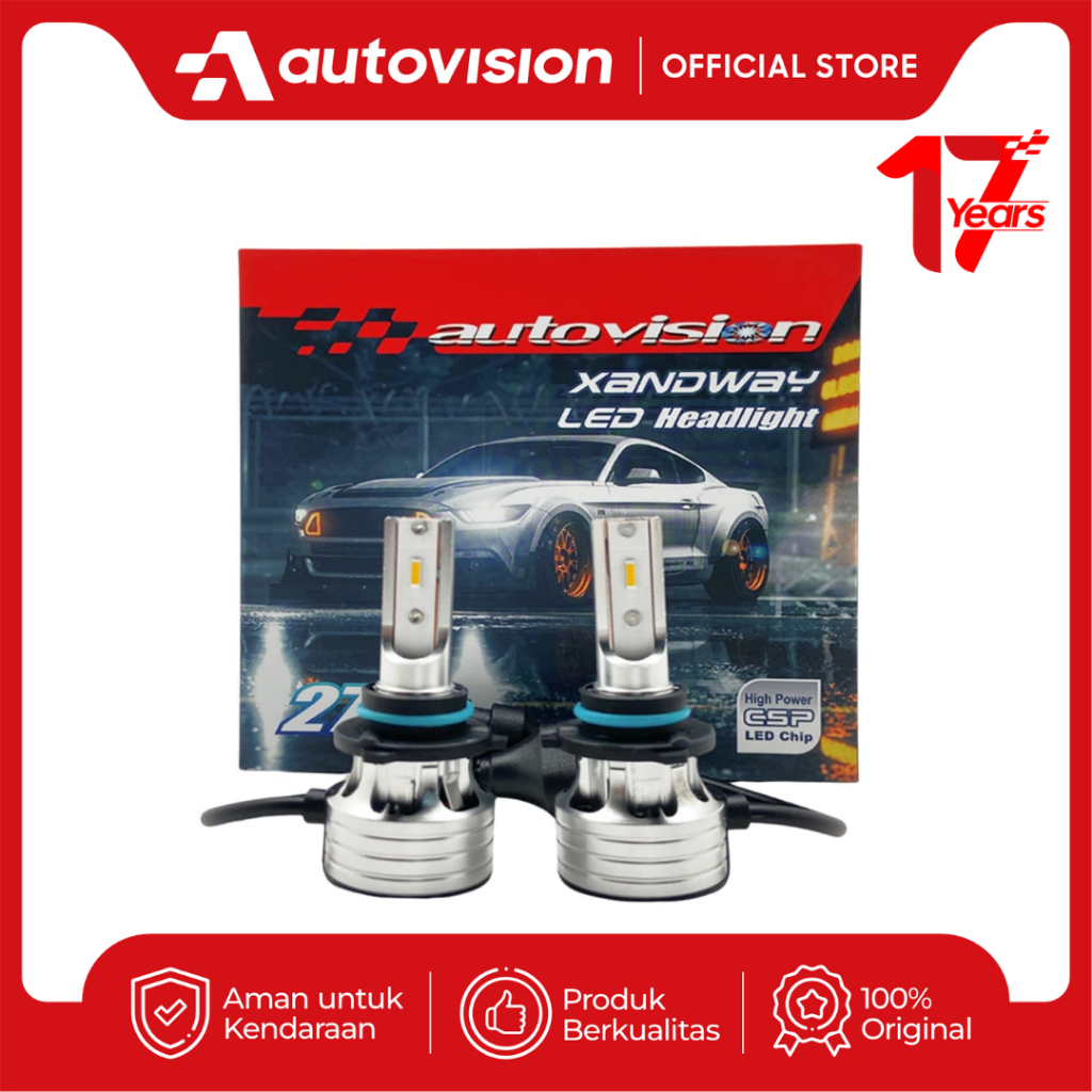 Jual Foglamp Lampu Kabut LED Autovision XAND HB4 12V 27 Watt Shopee