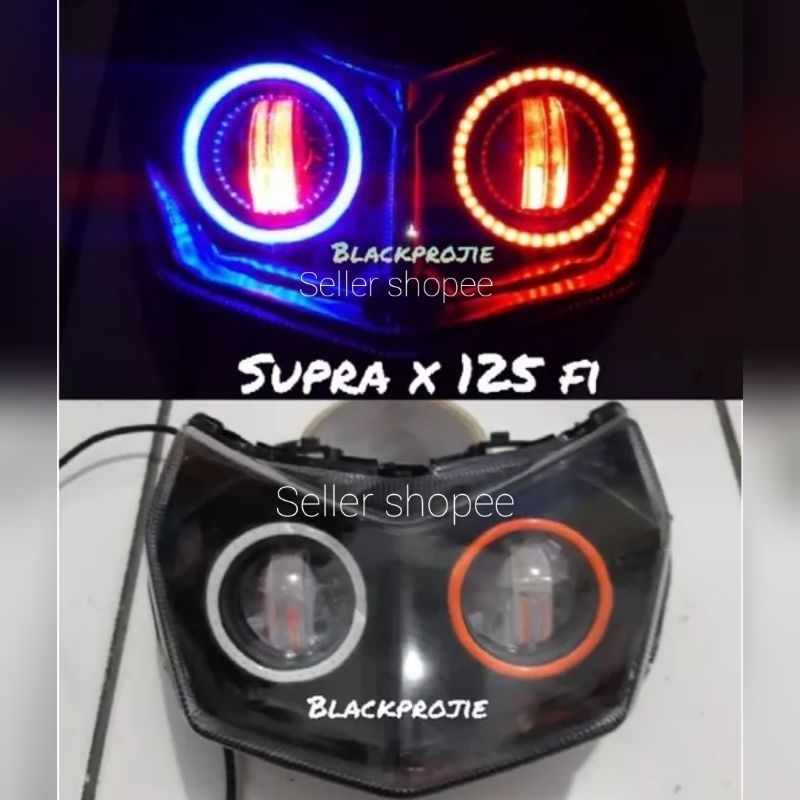 Jual Reflektor Lampu Supra X 125 Fi Projie Daymaker Supra Fi Shopee