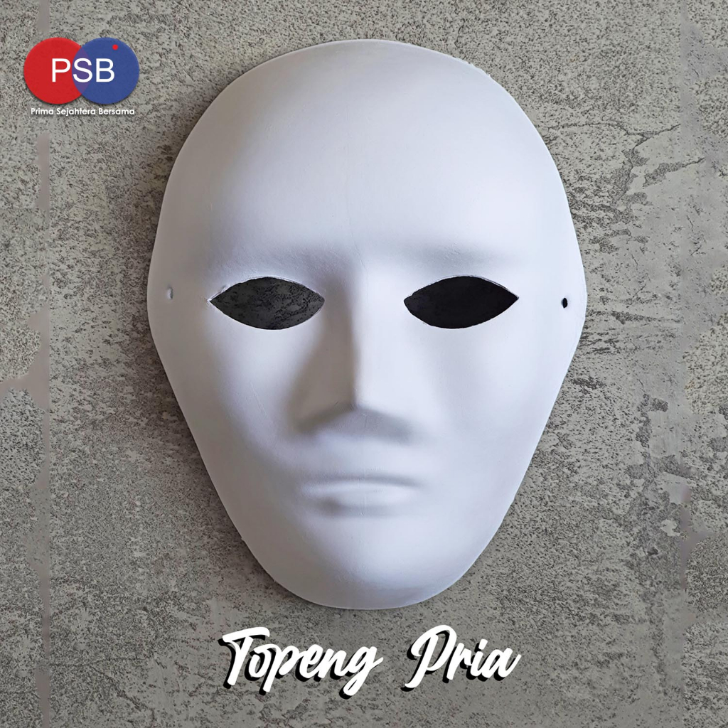 Jual Topeng Lukis Wajah Polos Topeng Karakter Topeng Polos Face