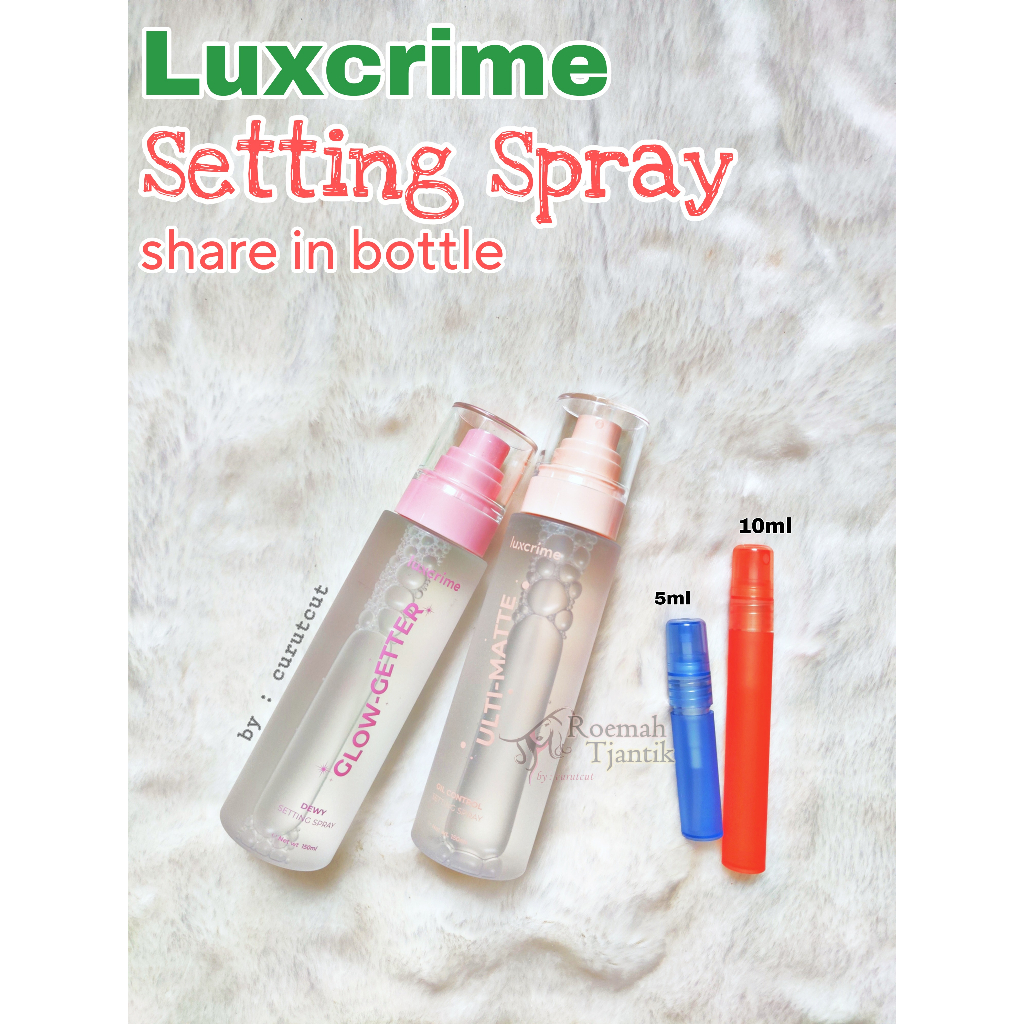 Jual Share In Bottle Luxcrime Ulti Matte Oil Control Glow Getter