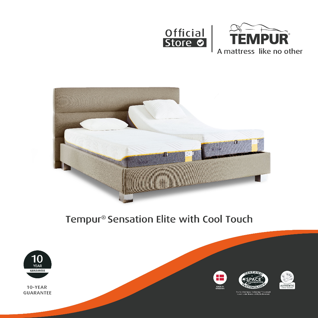 Jual Tempur Sensation Elite With Cool Touch Mattress Only Shopee