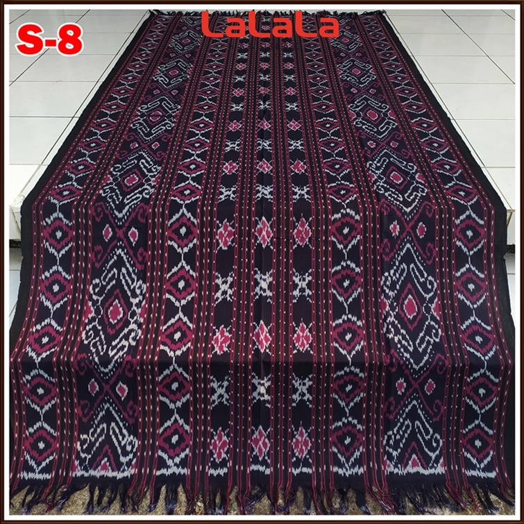 Jual Kain Tenun Ikat Blanket Etnik Asli Motif Dayak Sumba NTT Asmat