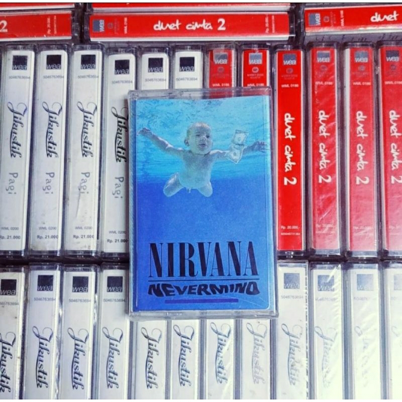 Jual KASET TAPE PITA NIRVANA Nevermind Shopee Indonesia