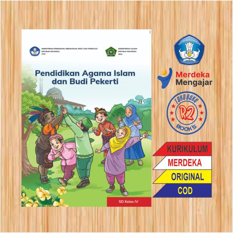 Jual Buku Agama Islam Budi Pekerti Kelas 4 SD MI Kurikulum Merdeka