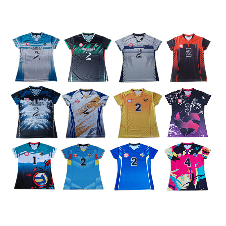 Jual Bisa Cod Baju Kaos Atasan Bola Volly Putri Full Printing Proliga