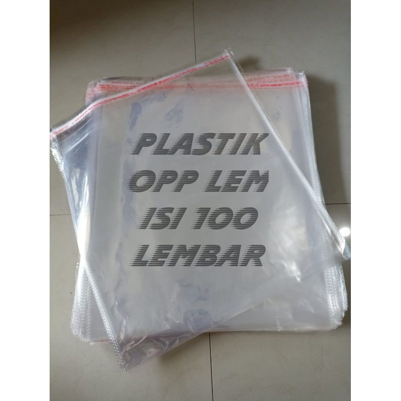 Jual Plastik Opp Tebal Ukuran X Isi Lembar Shopee Indonesia