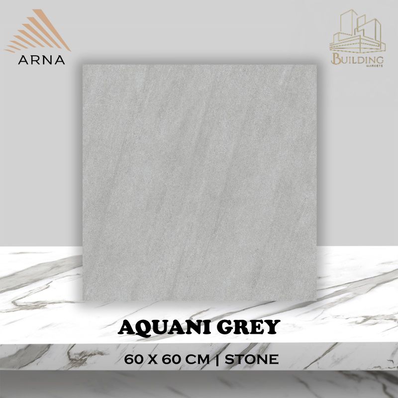 Jual Granite Lantai 6060 AQUANI GREY MATT CARPORT ARNA SERIES Shopee