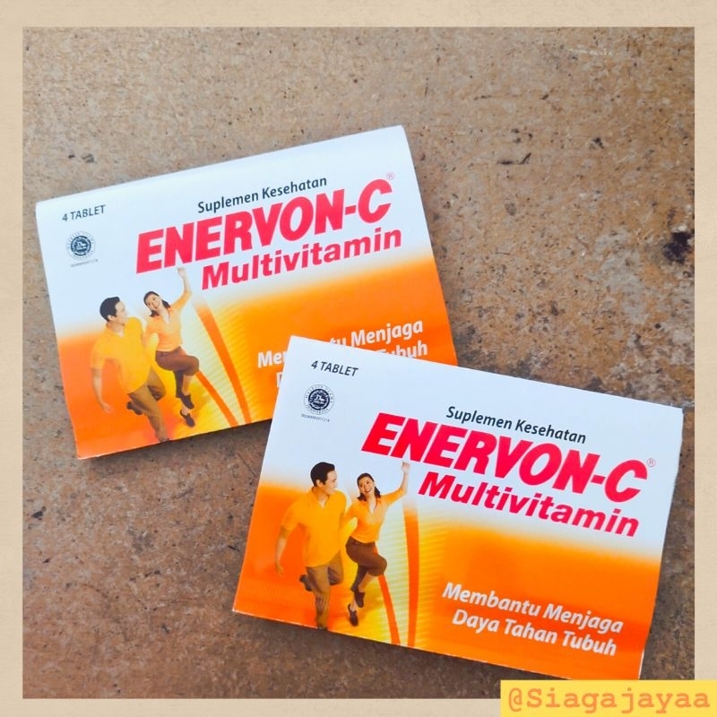 Jual Enervon C Enervon C Multivitamin Strip Tablet Shopee Indonesia