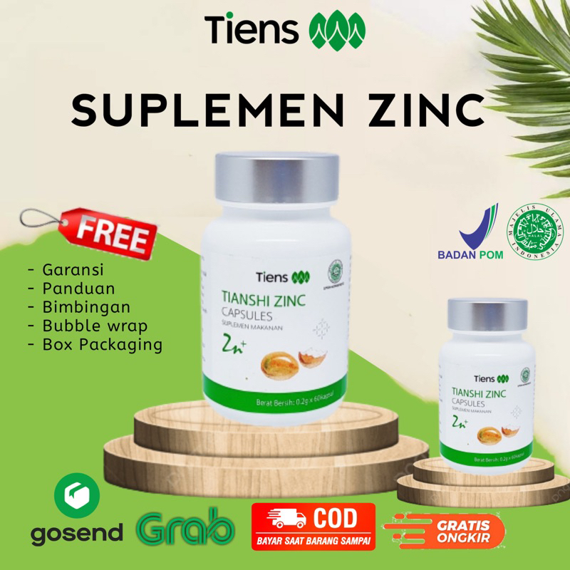 Jual TIANSHI ZINC Penggemuk Badan Tiens Vitamin Penambah Nafsu Makan