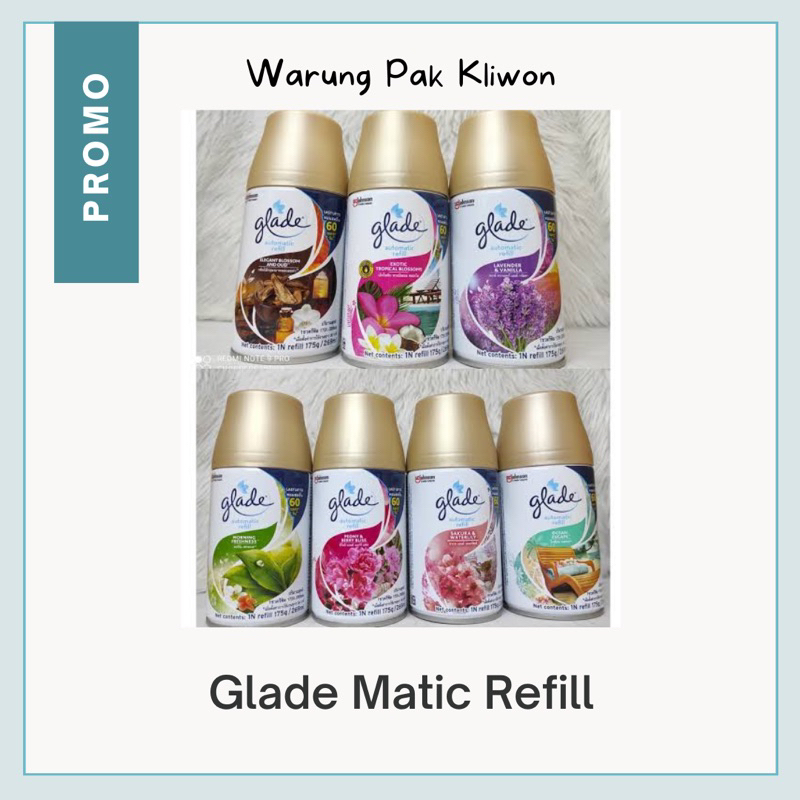 Jual Glade Matic Spray Air Freshener Gr Mli Shopee Indonesia