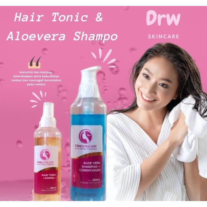 Jual Drw Skincare Paket Shampoo Shampo Aloevera Hair Tonic