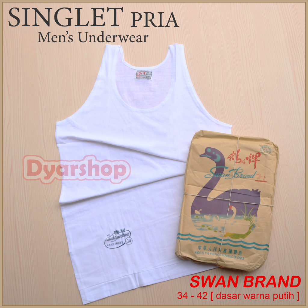 Jual Singlet Swan Brand Swan Shogunavo Kaos Dalam Singlet Pria Swan