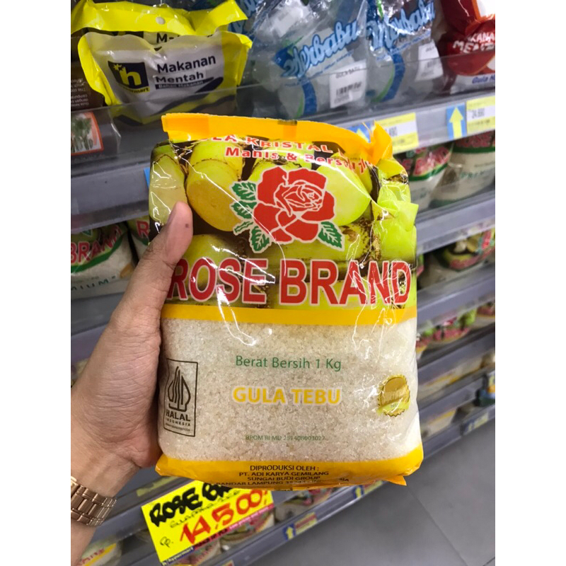 Jual GULA MANIS GULA ROSEBRAND GULAKU 1KG Shopee Indonesia