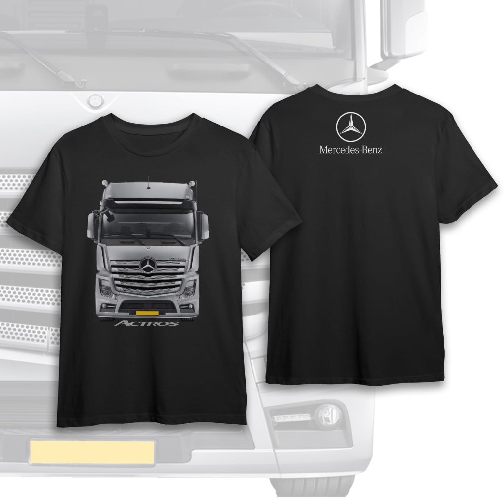 Jual Kaos Truk Mercedes Benz Actros Kaos Truk Actros Mercy Shopee