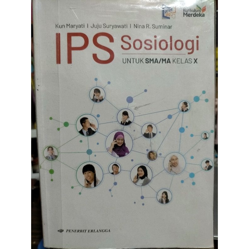 Jual Buku Ips Sosiologi Kelas Kurikulum Merdeka Penerbit Erlangga