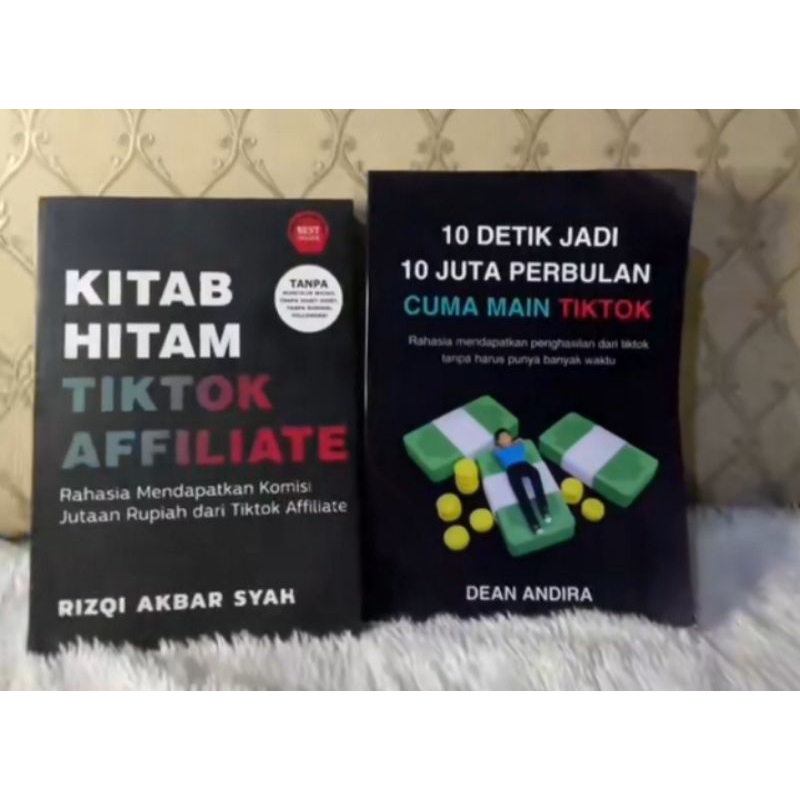 Jual Kitab Hitam Tiktok Affiliate 10 Detik Jadi 10 Juta Perbulan