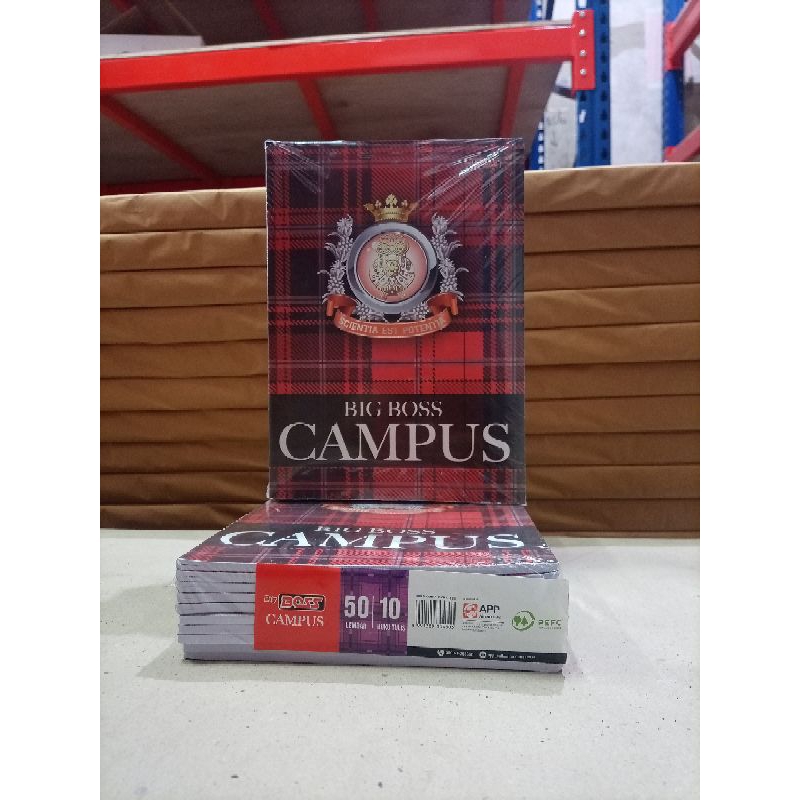 Jual Buku Tulis Big Boss Campus Lembar Pack Isi Buku Bb