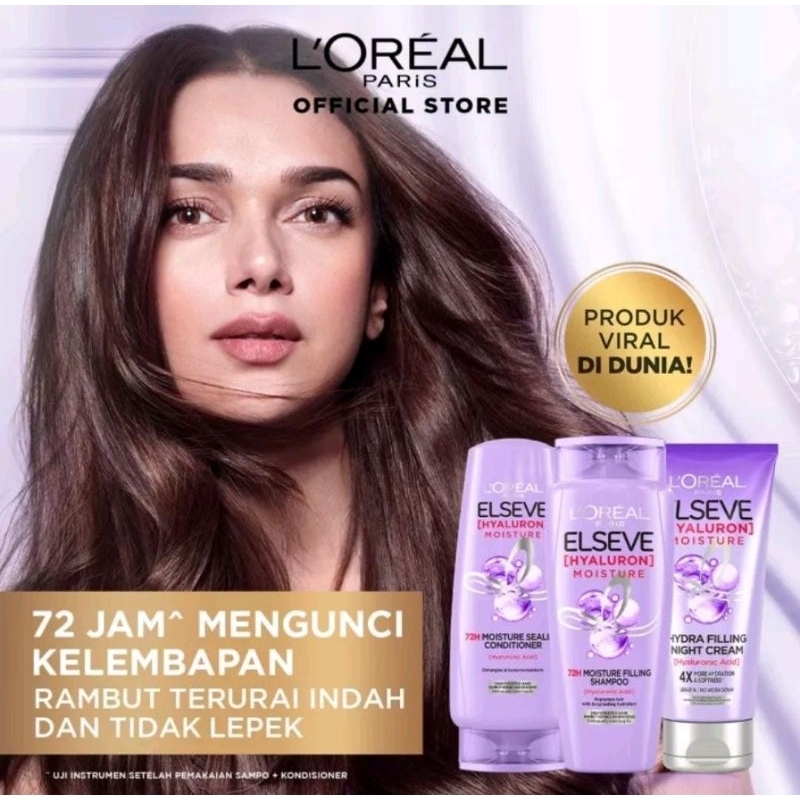 Jual L OREAL Paris ELSEVE HYALURON Moisture SHAMPOO CONDITIONER