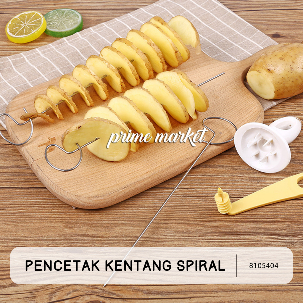 Jual Alat Pencetak Kentang Goreng Spiral Alat Potong Kentang Ulir