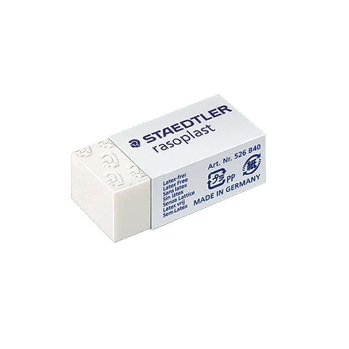 Jual Eraser Penghapus Pensil Putih Kecil STAEDTLER RASOPLAST