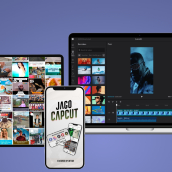Jual Kelas Jago Capcut Belajar Mahir Editing Video Dengan Aplikasi