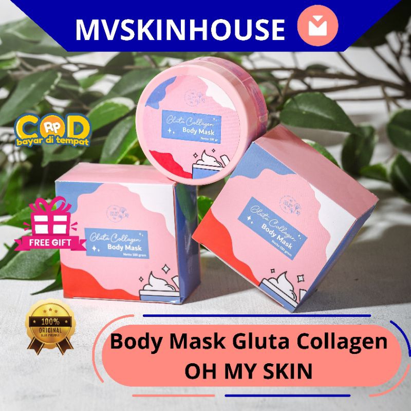 Jual Dist Resmi Body Mask Oh My Skin Shopee Indonesia