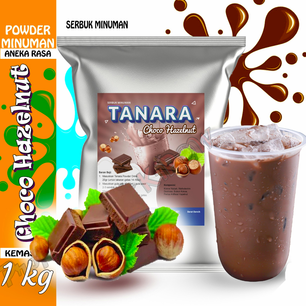 Jual Tanara Bubuk Minuman Choco Hazelnut Kg Tanara Choco Hazelnut