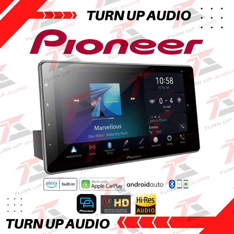 Jual Head Unit Mobil Pioneer Dmh Zf Bt Inch Apple Carplay Android