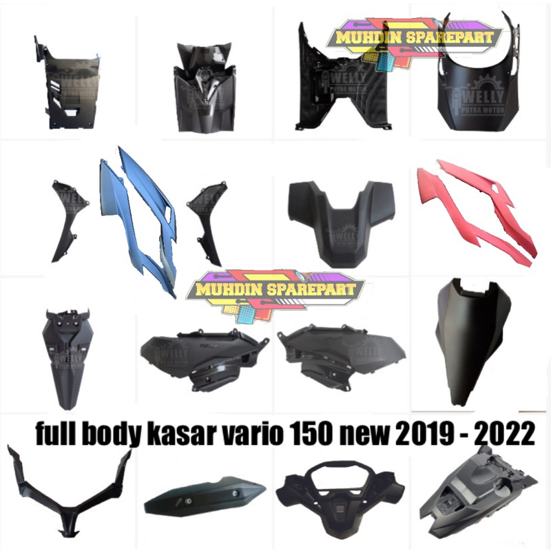 Jual Paketan Full Set Body Kasar Vario New Led K J